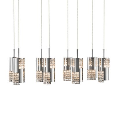 Daudet 8-Light Linear Suspension by Elan Lighting - Starlight Lighting USA and Canada